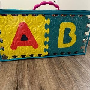 Learning Blocks foam interlocking letters